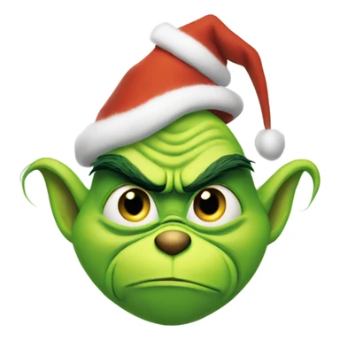 Grinch sticker