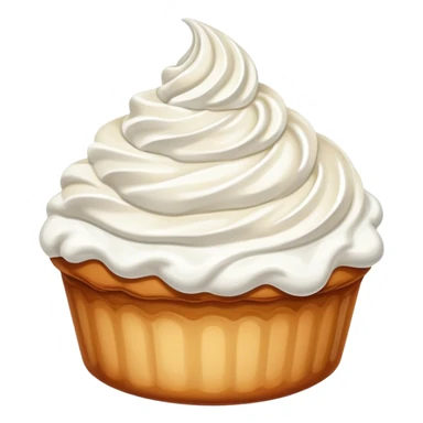 Whipped cream sticker