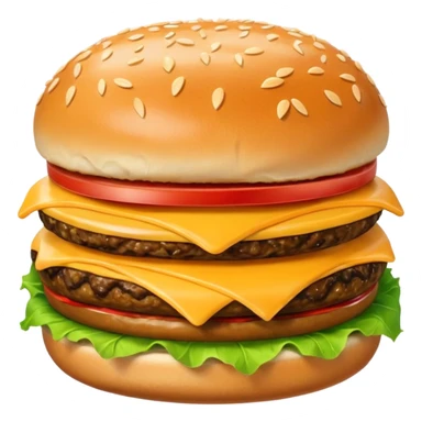 cheeseburger sticker