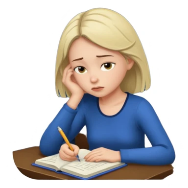 Maret Girl – Overthinker Soft (Banyak mikir, journaling, deep, night thinker) sticker