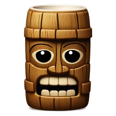 tiki mug drinkk sticker