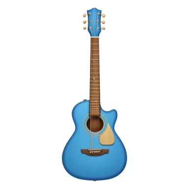 Blue guitar 🎸 sticker