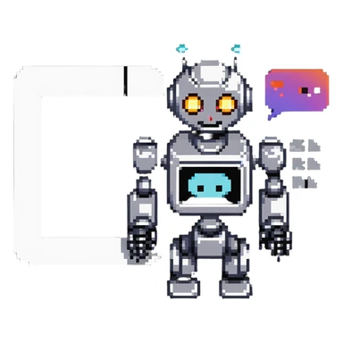 Instagram DM with robot assistant suggesting message replies sticker