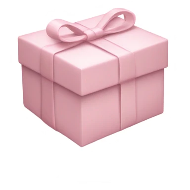 light pink package sticker