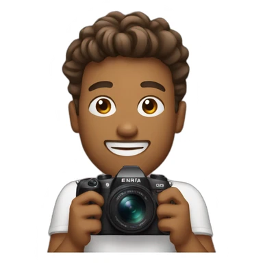 vlogging using mirrorless camera sticker