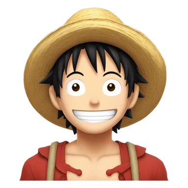 Luffy amoureux  sticker