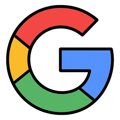 google logo icon in color sticker
