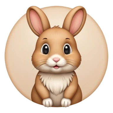 A bunny who is traveling around the world sticker