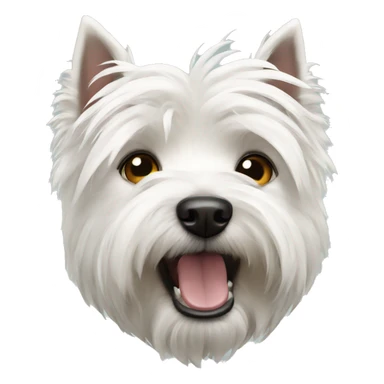 west highland terrier  sticker