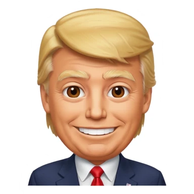 Donald Trump emoji sticker