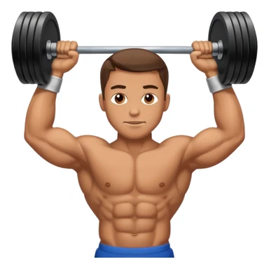 man lifting weights

 sticker