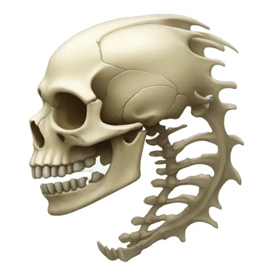 Boneknapper-Skeleton-Skull-dragon sticker