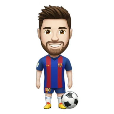 messi ronaldo car sticker