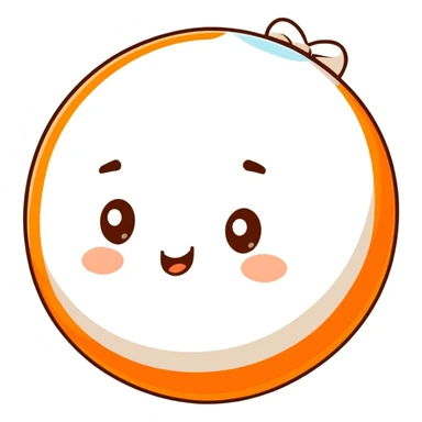 cute pastel blue soft baby ball toy sticker