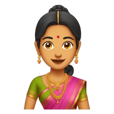 Gopi Bahu sticker