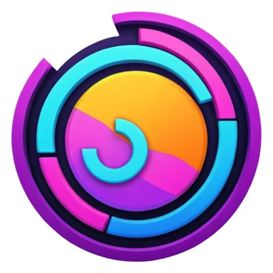 Create an emoji of the parafiends logo sticker