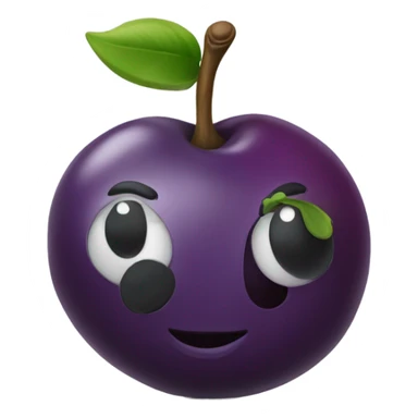 Peso plums sticker