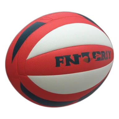 Ballon de rugby sticker