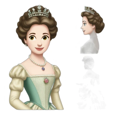 Beautiful princess Charlotte of wales sticker