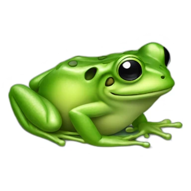 Dat Boi frog sticker