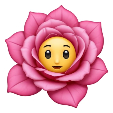 Rosa rosada sticker