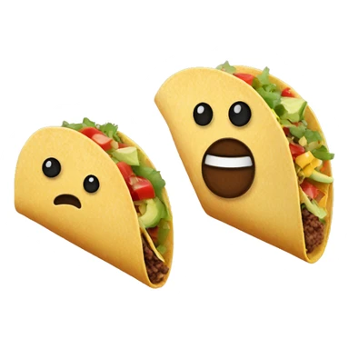 Taco and margarita  sticker