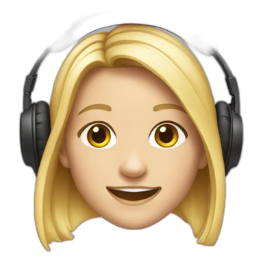 Smile Witherspoon headphones sticker