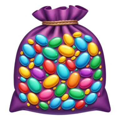 bag of magical beans no hand sticker