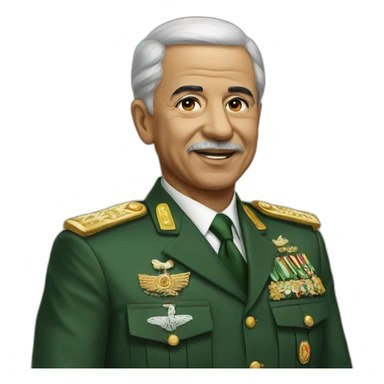 President of algeria sticker