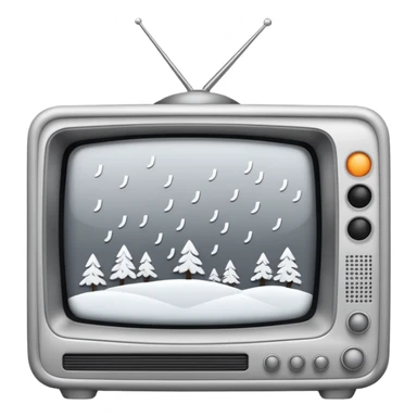 television static(snowy) sticker