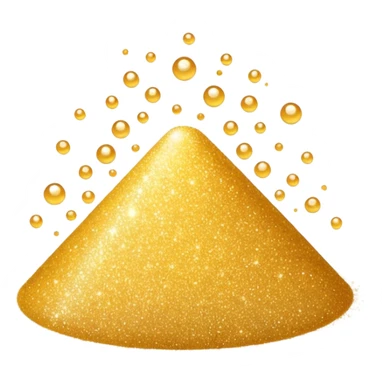  fine, tiny glitter dust, sparkling brightly like magical dust. Small particles, glossy, smooth, soft shadows, white background.

 sticker