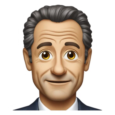 Nicolas Sarkozy valise sticker