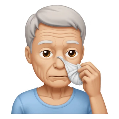 Man Smelling underwear sticker