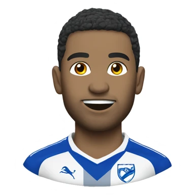 Cardiff city football sticker