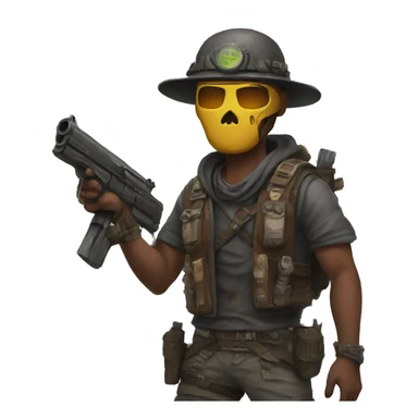 post apocalyptic raider sticker