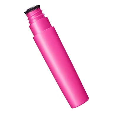 Pink tube of mascara sticker