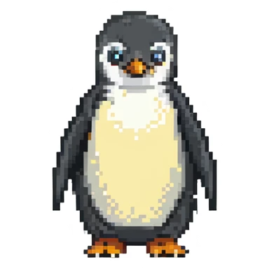 emperor penguin sticker