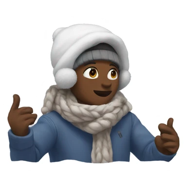 winter aesthetic  sticker