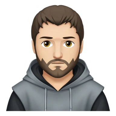 Lothar Frey from game of thrones, wear hooded sweatshirt sticker