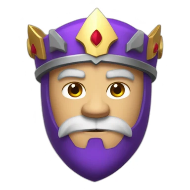 Le roi de clash royal sticker