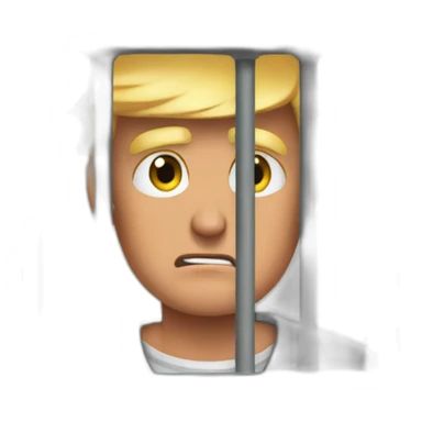 trump-in-jail-cell sticker