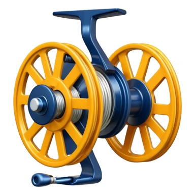 fishing line reel sticker