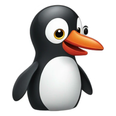 Pingu saying Noot noot sticker