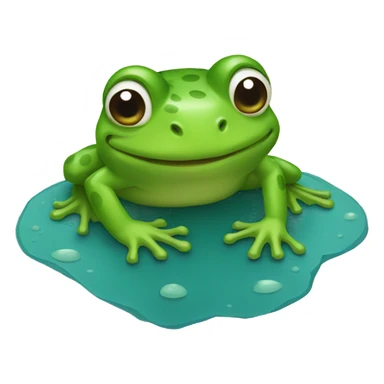 grenouille sticker