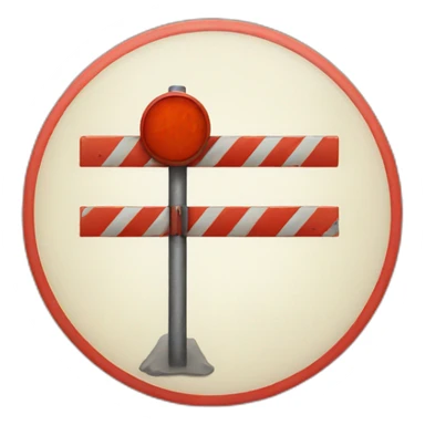 no entry sticker