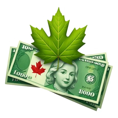 Dolar canadiense  sticker
