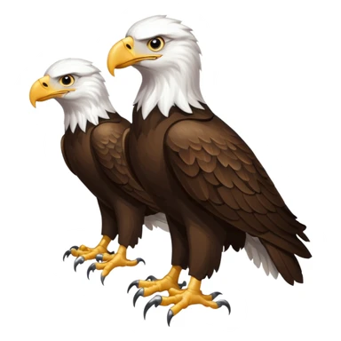 eagle with two heads sticker