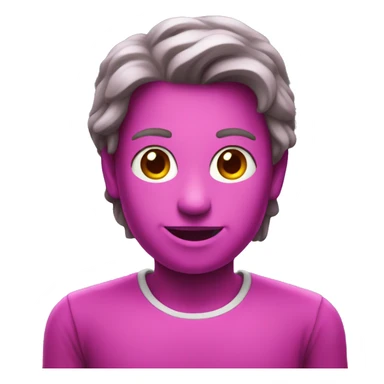 Google Android Magenta color sticker