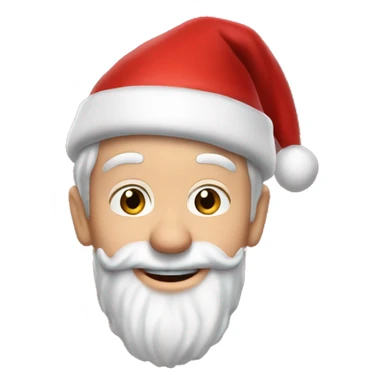 tom holland as santa claus sticker