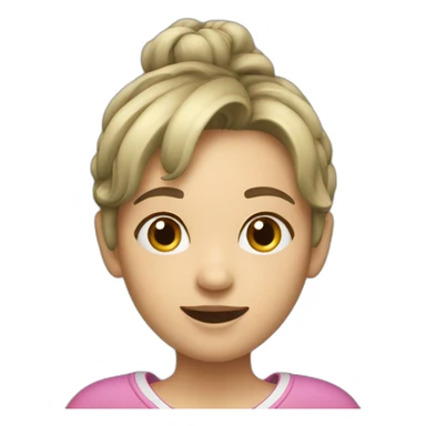 Toothbrush Girl sticker